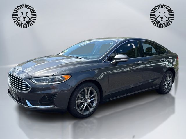 Gray (Magnetic) 2019 Ford Fusion SEL Sedan Front-Wheel Drive 6-Speed Automatic