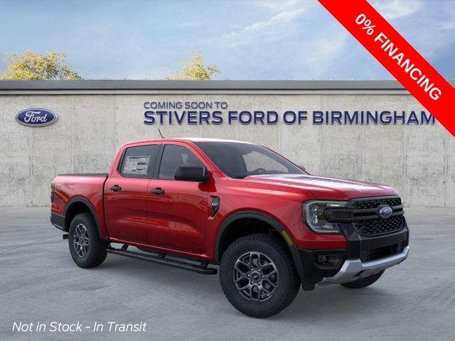 Ruby Red 2026 Ford Ranger Pickup Truck Four-Wheel Drive Automatic