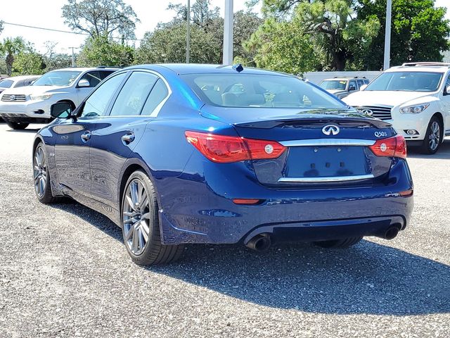 2016 INFINITI Q50 Red Sport 400 7