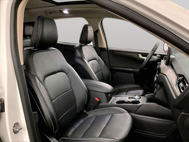 2020 Ford Escape Titanium White at Phil Fitts Ford