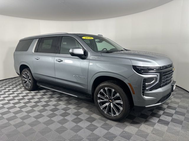 Sterling Gray Metallic 2026 Chevrolet Suburban SUV / Crossover Four-Wheel Drive Automatic