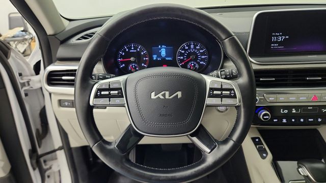 2022 Kia Telluride EX White at Joe Myers Mazda Kia