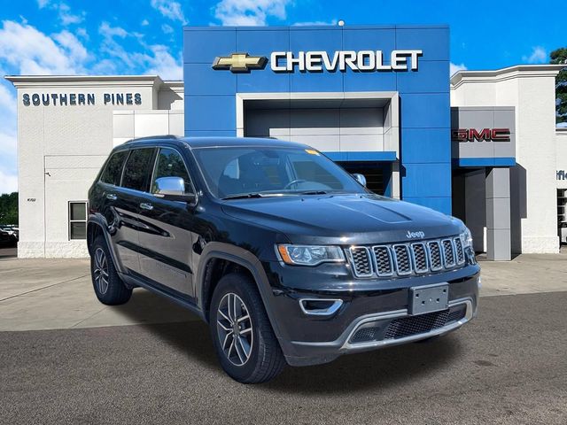 Diamond Black Crystal Pearlcoat 2019 Jeep Grand Cherokee SUV / Crossover Four-Wheel Drive 8-Speed Automatic