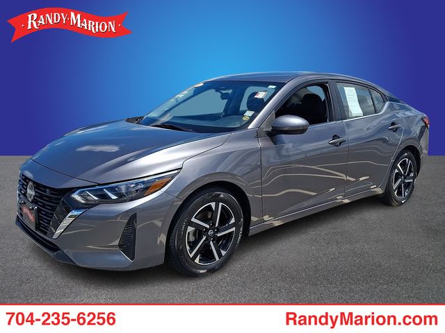 Gray (Gun Metallic) 2024 Nissan Sentra Sedan Front-Wheel Drive Continuously Variable Transmission