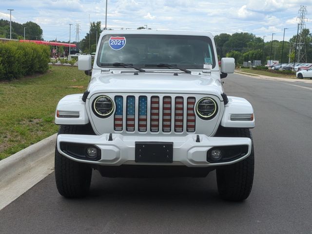 Used 2021 White Jeep Overland image 16