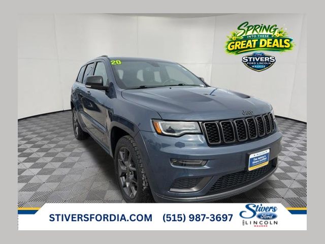 Pacific Blue Clearcoat 2020 Jeep Grand Cherokee Limited X 4WD SUV / Crossover Four-Wheel Drive 8-Speed Automatic