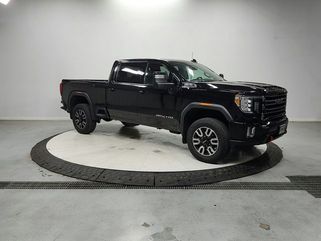 Onyx Black 2023 GMC Sierra 2500HD AT4 Crew Cab 4WD Pickup Truck Four-Wheel Drive 6-Speed Automatic