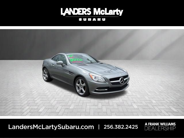 Iridium Silver Metallic 2015 Mercedes-Benz SLK 250 Convertible Rear-Wheel Drive