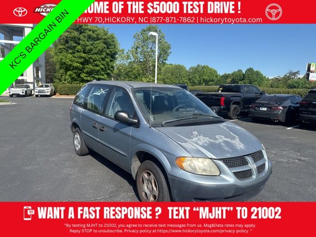 2003 Dodge Caravan SE FWD Minivan Front-Wheel Drive 4-Speed Automatic