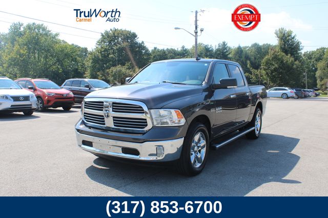 Gray (Granite Crystal Metallic Clearcoat) 2016 RAM 1500 Pickup Truck Four-Wheel Drive 8-Speed Automatic