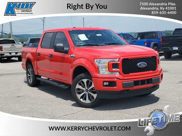 Race Red 2019 Ford F-150 Pickup Truck Four-Wheel Drive Automatic