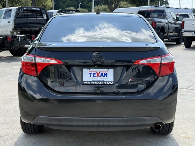 2015 Toyota Corolla S Plus Black at Shottenkirk Kia Fort Bend