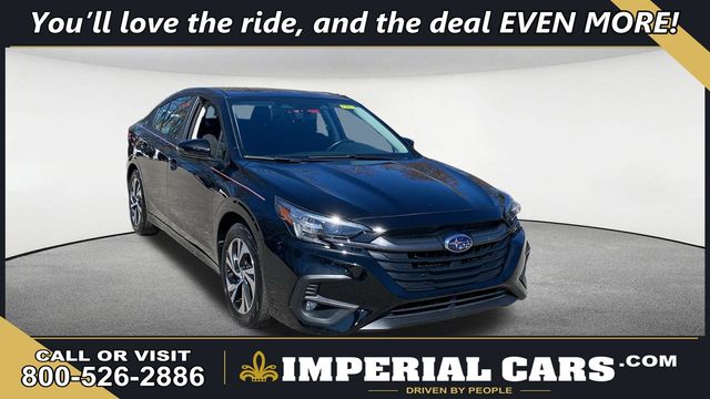 Crystal Black Silica 2025 Subaru Legacy Sedan All-Wheel Drive Continuously Variable Transmission