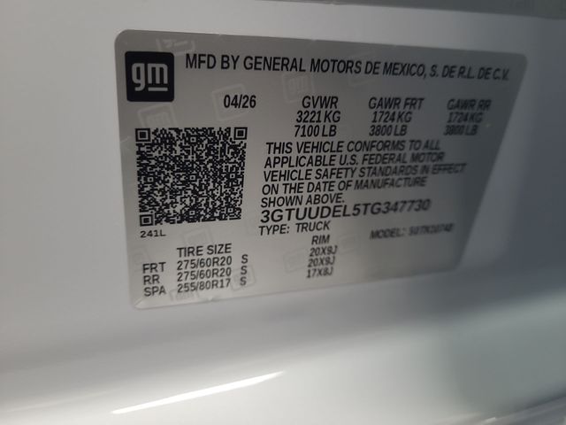 2026 – GMC – Sierra 1500