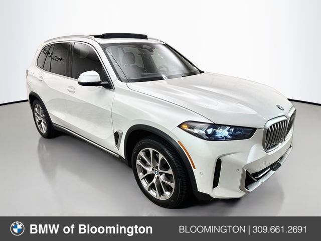 Mineral White Metallic 2024 BMW X5 SUV / Crossover All-Wheel Drive 8-Speed Automatic