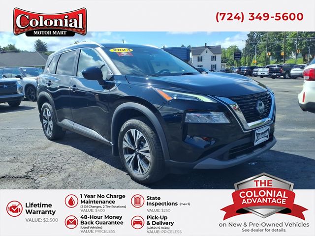 Super Black 2023 Nissan Rogue SUV / Crossover All-Wheel Drive Continuously Variable Transmission