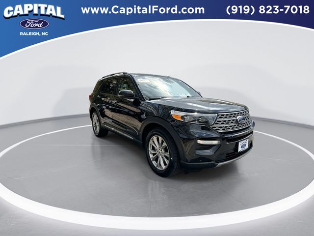 Certified 2023 Ford Explorer Limited with VIN 1FMSK8FH8PGA59003 for sale in Raleigh, NC