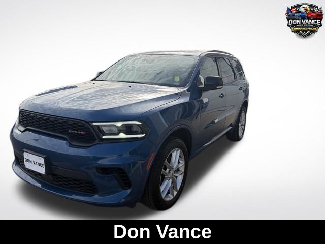 Blue (Frostbite Pearlcoat) 2025 Dodge Durango GT Plus AWD SUV / Crossover All-Wheel Drive 8-Speed Automatic