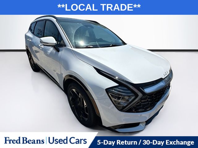 Glacial White Pearl 2023 Kia Sportage SUV / Crossover Front-Wheel Drive 8-Speed Automatic