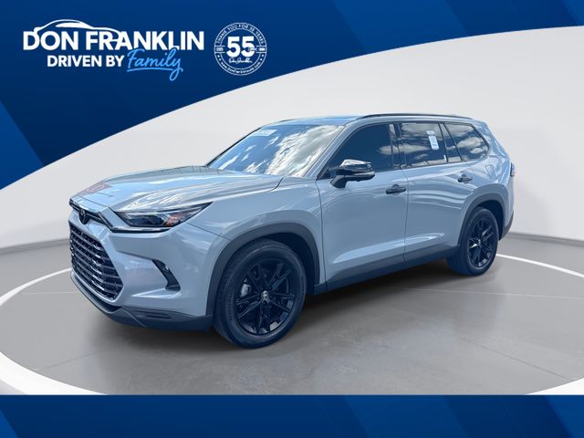 Gray 2025 Toyota Grand Highlander Hybrid Nightshade AWD SUV / Crossover All-Wheel Drive Continuously Variable Transmission