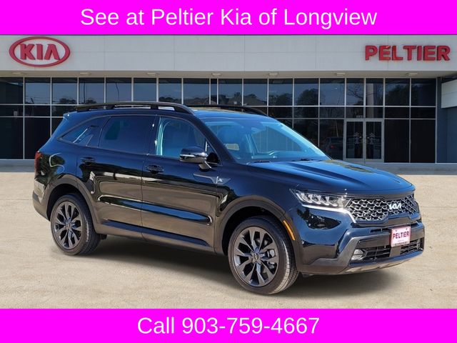 Ebony Black 2023 Kia Sorento SUV / Crossover All-Wheel Drive 8-Speed Dual Clutch