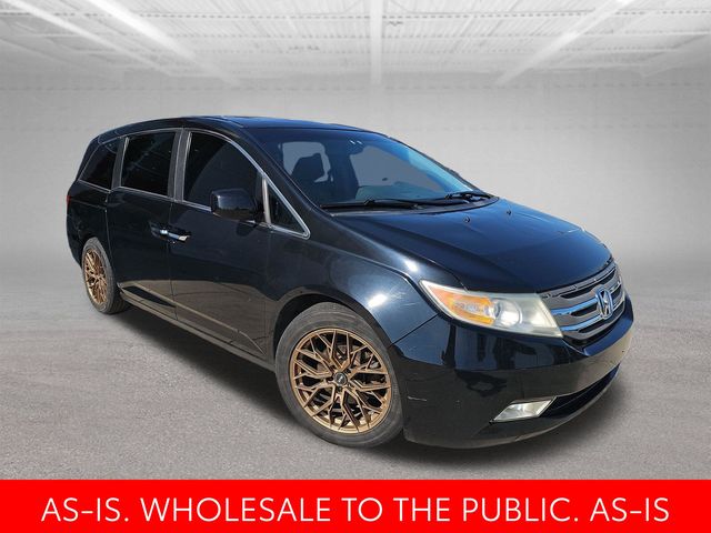 Crystal Black Pearl 2012 Honda Odyssey Minivan Front-Wheel Drive 5-Speed Automatic