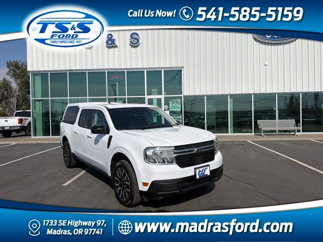 Oxford White 2024 Ford Maverick Pickup Truck All-Wheel Drive 8-Speed Automatic