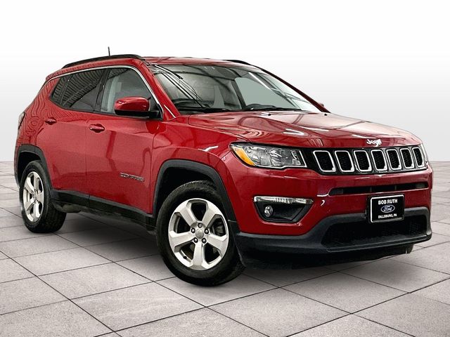 2019 Jeep Compass Latitude Red at Carlisle Cadillac Buick GMC