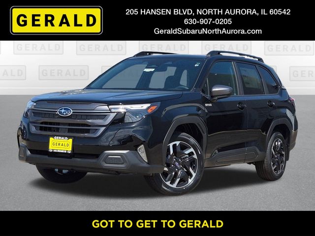 Crystal Black Silica 2026 Subaru Forester Hybrid Premium AWD SUV / Crossover All-Wheel Drive Continuously Variable Transmission