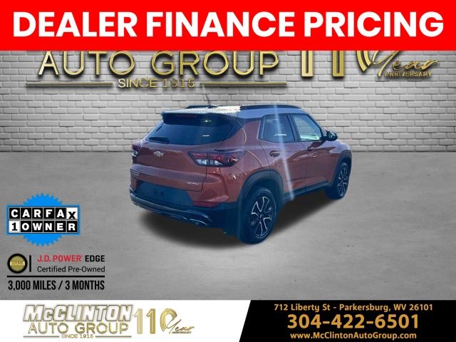 2022 Vivid Orange Metallic Chevrolet TrailBlazer ACTIV AWD SUV