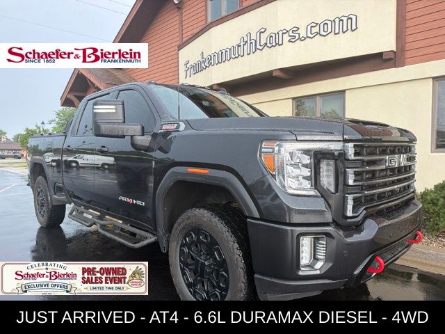 Carbon Black Metallic 2020 GMC Sierra 2500HD Pickup Truck Four-Wheel Drive Automatic