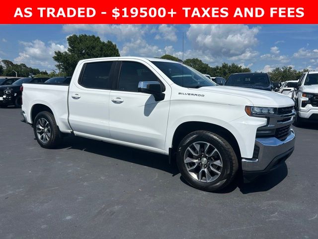 Summit White 2020 Chevrolet Silverado 1500 Pickup Truck 4X2 8-Speed Automatic