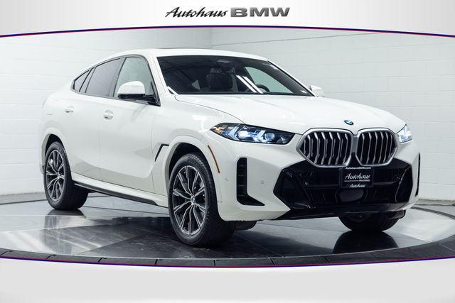 Alpine White 2026 BMW X6 SUV / Crossover All-Wheel Drive 8-Speed Automatic