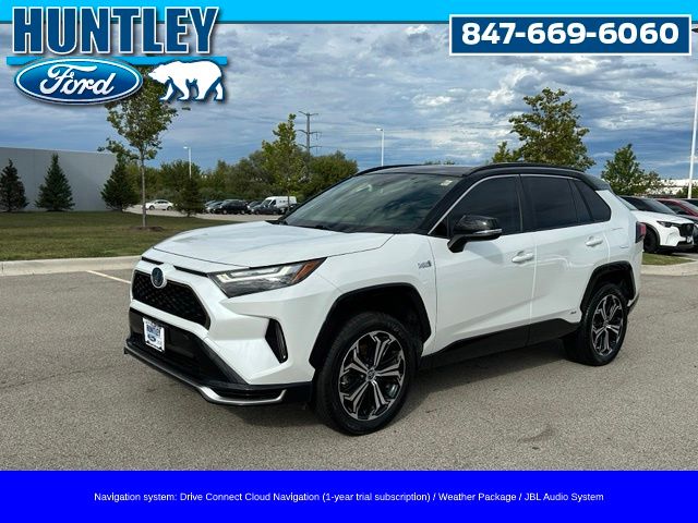 Midnight Black Metallic 2023 Toyota RAV4 Prime SUV / Crossover All-Wheel Drive Continuously Variable Transmission