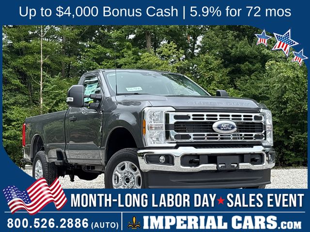 Gray Metallic 2026 Ford F-250 Super Duty Pickup Truck Four-Wheel Drive Automatic