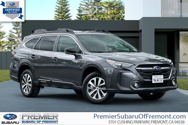 Magnetite Gray Metallic 2025 Subaru Outback Premium AWD SUV / Crossover All-Wheel Drive Continuously Variable Transmission
