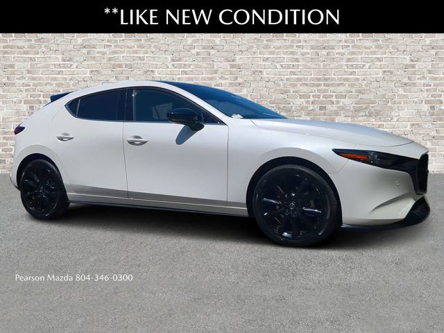 Snowflake White Pearl 2025 Mazda MAZDA3 2.5 Turbo Premium Plus Hatchback AWD Hatchback All-Wheel Drive 6-Speed Automatic