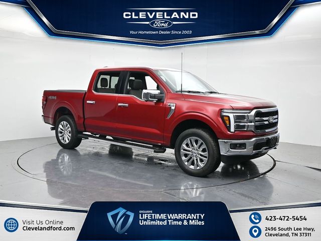 Ruby Red Metallic 2026 Ford F-150 Pickup Truck Four-Wheel Drive Automatic