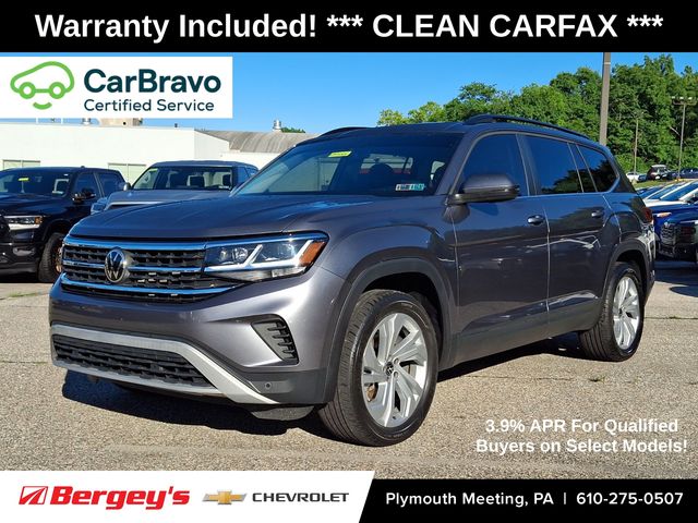 Gray 2023 Volkswagen Atlas SUV / Crossover All-Wheel Drive 8-Speed Automatic