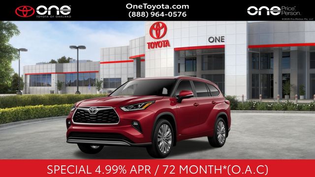 Red (Ruby) 2026 Toyota Highlander Hybrid Platinum AWD SUV / Crossover All-Wheel Drive Continuously Variable Transmission