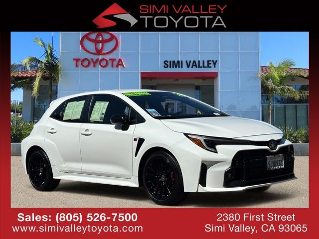 Ice 2023 Toyota GR Corolla Hatchback All-Wheel Drive 6-Speed Manual