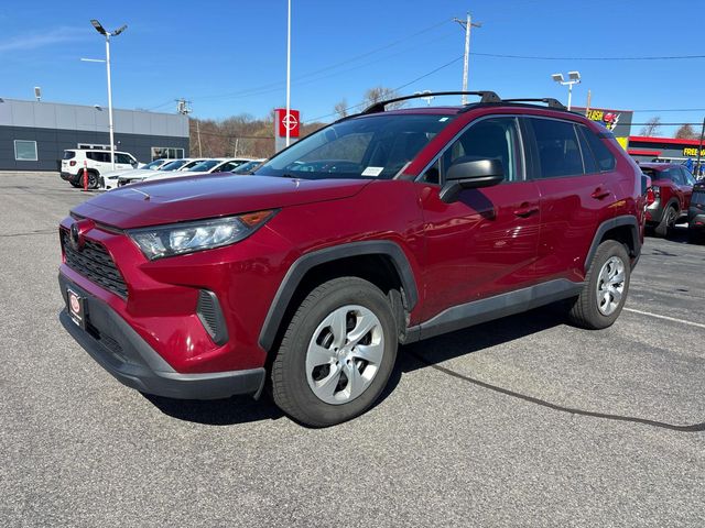 Pearl 2019 Toyota RAV4 LE AWD SUV / Crossover All-Wheel Drive 8-Speed Automatic