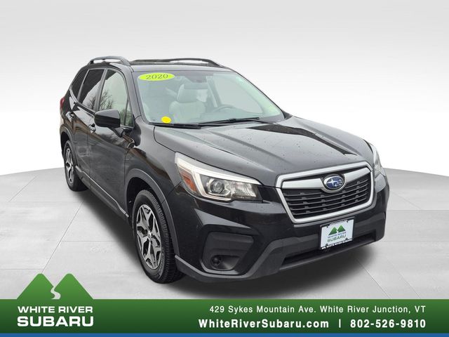 Crystal Black Silica 2020 Subaru Forester 2.5i Premium AWD SUV / Crossover All-Wheel Drive Continuously Variable Transmission