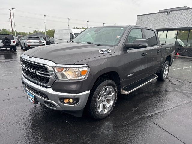 2023 Granite Crystal Metallic Clearcoat Ram 1500 Big Horn 4X4 Truck