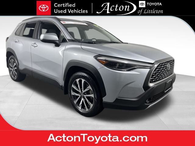 Sonic Silver 2024 Toyota Corolla Cross XLE AWD SUV / Crossover All-Wheel Drive Continuously Variable Transmission