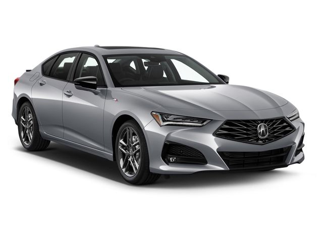 Lunar Silver Metallic 2023 Acura TLX Sedan Front-Wheel Drive 10-Speed Automatic