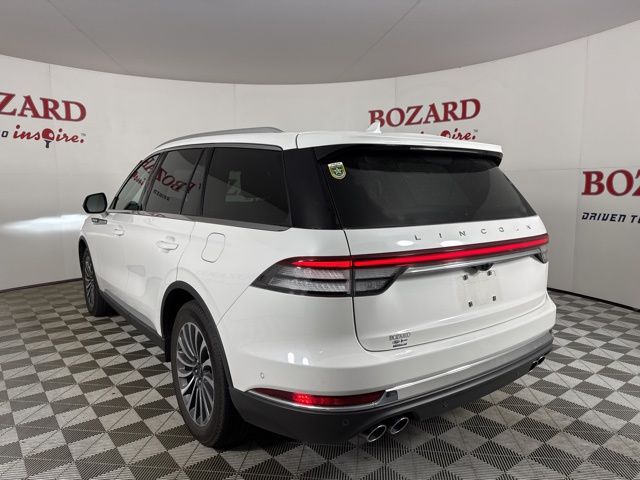 2022 Pristine White Metallic Tri-Coat Lincoln Aviator Reserve RWD SUV