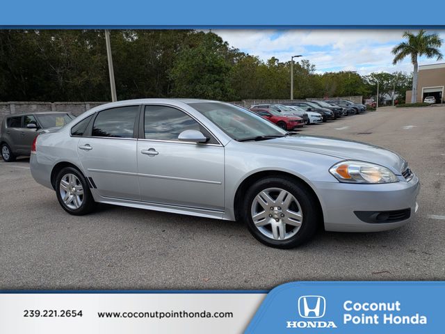Silver Ice Metallic 2011 Chevrolet Impala LT FWD Sedan Front-Wheel Drive 4-Speed Automatic Overdrive