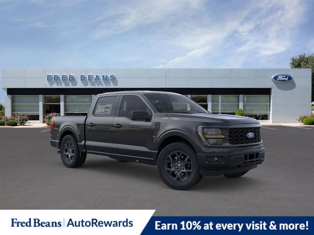 Black Metallic 2026 Ford F-150 STX 4dr SuperCrew 4WD Pickup Truck Four-Wheel Drive Automatic