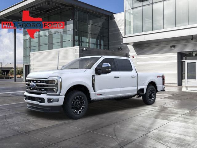 2024 Star White Metallic Tri-Coat Ford Super Duty F-250 SRW Platinum 4X4 Truck